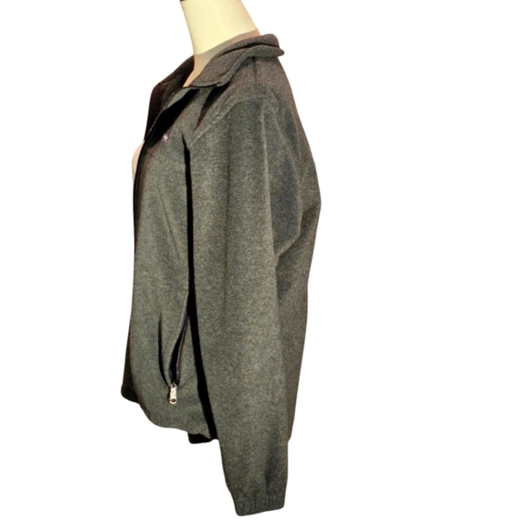 Columbia Sportwear Fleece Jacket Gray Full Zip Closure Women size S - Picture 3 of 14